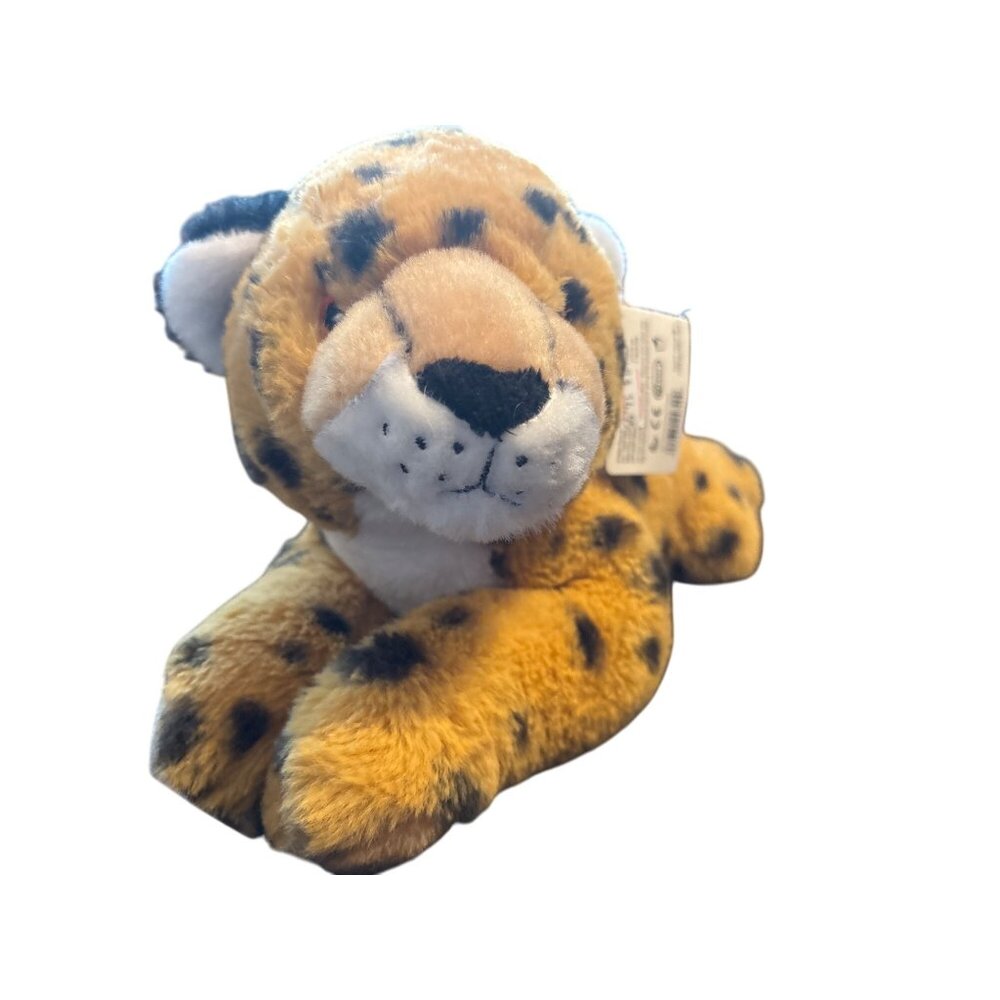 Cheetah Ecokins NWT 24729 16" Recycled Water Bottles Plush Cat Animal Jungle